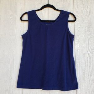 Navy Blue Tank Top